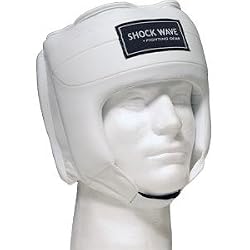Shock Wave White Head Guard