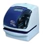 Lathem Time 5000EP 5000E Plus Electronic Time Recorder/Document Stamp/Numbering Machine, Cool Gray