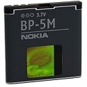 Ersatzakku BP-5M Li-Polymer 900 mAh (original) Nokia 6220 classic, Nokia 6500 slide, Nokia 6110 Navigator