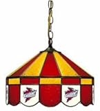 IMAGE OF Iowa State Cyclones X-Large Swag Hanging Stained Glass Lamp