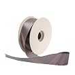 Offray Single Face Satin Craft 7 8-Inch by 100-Yard Ribbon Spool, Pewter