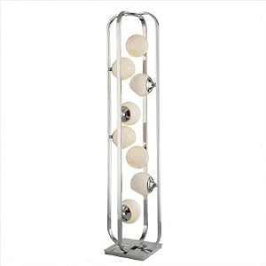 Families Floor Lamp with Opal Glass by George Kovacs Minka