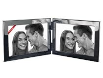 Essential Metal Double Picture Frame 4x6" Double Horizon