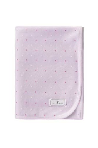 bellybutton 4323-1-00 - Jerseydecke, rose with dots, 80 x 80 cm Preisvergleich