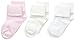Stride Rite Little 3 Pack Girls Comfort Seam Triple Roll