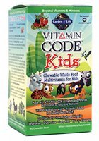 Garden of Life Vitamin Code-kids 60 CNT Chewable 