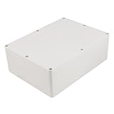 uxcell ジャンクションボックス　接続箱　防水密閉型　ケーブルコネクタ　表面実装　プラスチック　グレー