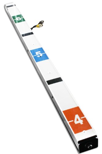 Exitpix100 (Black) Height Strip Covert  Security Camera, 550/600 Tv Line, Power Supply Included