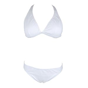 Buy F 2 pc Bikini Set White by Leonetti