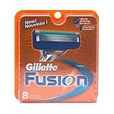 Gillette Fusion Razors - Replacement Cartridges 8 Pack of Cartridges