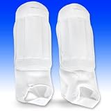 PROFESSIONAL FULL ANKLE SOCCER SHIN GUARDS [ADULT 11'']