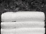 Royal Tradition 100% Egyptian Cotton Bath Towel 30x56- White