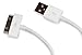 Generic DGVE35 iPhone, iPod Dock Connector USB Charging Cable, 3', White