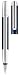 Pelikan 954909 - Füllhalter P40 Feder M Pura blue (blau-silber)