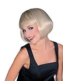 Adult Blonde Short Strait Bob Super Model Costume Wig