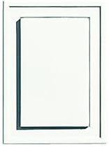Builders Edge #130130003-123 White Wrap Around Block