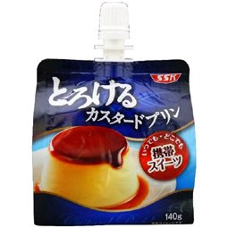 清水食品 とろけるカスタードプリン (140g)