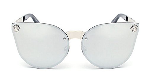 GAMT Classic Men Sunglasses Women Retro Goggles Clear Visual Oversize Mirror Sunglasses