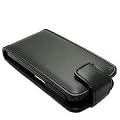 BLACK FLIP LEATHER CASE FOR SAMSUNG TOCCO LITE 5230