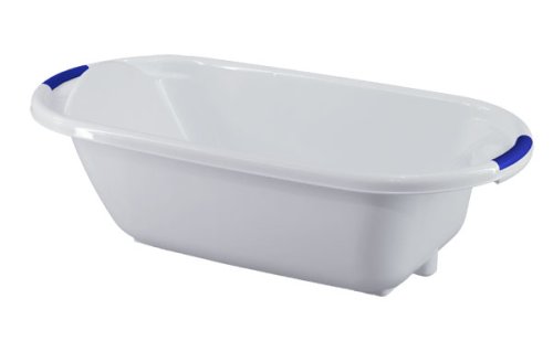 Vital Baby 496001 (wei&szlig;/blau) - Babybadewanne de Luxe