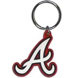 MLB Flexi Key Chain W/ Atlanta Braves Primary Logo