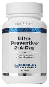 Ultra Preventive 2-A-Day 60 Tablets by Douglas Labs