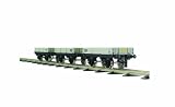 Bassett Lowke 0 Gauge BL99034 3 Plank BR Open Freight Rolling Stock Wagon 3 Pack