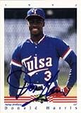 Donald Harris, Tulsa Drillers - Rangers Affiliate, 1993 Classic Best Autographed Card