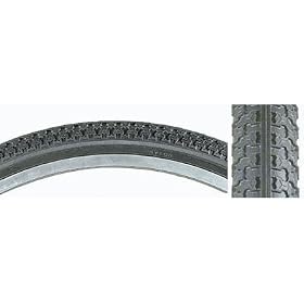 Pyramid Tire 26 x 1.5 Black Tread / Gum Wall Raised Center K53