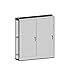 Saginaw Enclosures, SCE-MOD84X7818, Modular Flange Disconnect Enclosure, 84H x 78W x 18D, 2 Door, Nema 12,13, Metal