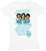 TS295 Jonas Brothers Band Group Repeat Girls Glitter T-Shirt