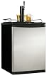 Danby DKC645BLS 5.8-Cu.Ft. Designer Beer Keg Cooler, Black/Stainless