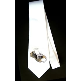 Laser Printer Party Decoration Necktie