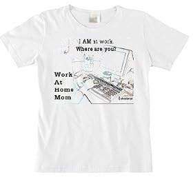WAHM Lady at PC- Where are You? Women's Cut T-Shirt