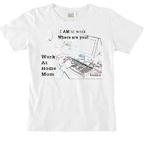 WAHM Lady at PC- Where are You? Women's Cut T-Shirt