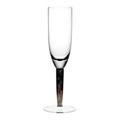Denby Jet Champagne Flute, Set of 6, Denby Jet Champagne Flute, Set of 6,