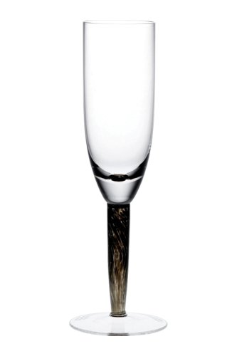 Denby Jet Champagne Flute, Set of 6, 0.2 Litre
