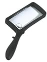 Rectangular 2" X 4" Lens Lighted LED Magnifier Magnifying Glass