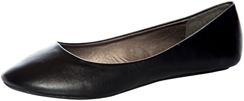 West Blvd Women's Basic Round Toe Ballet Flats