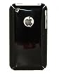 Slim Fit Case Cover for iPhone 3G, 3G S Black