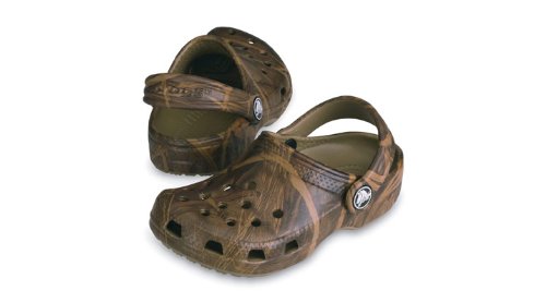 Crocs Kids Cayman Cubic Dip Kids Unisex Footwear, Size: 6-7 M US Toddler, Color: Real Tree Max 4