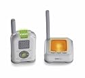 Fisher-Price Mom Response Audio Baby Monitor, 900MHz - White/Grey