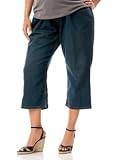 Motherhood Maternity: Plus Size Secret Fit Belly(tm) Maternity Crop Jeans