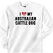 I Love My Australian Cattle Dog Long Sleeve T-Shirt
