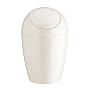 Umbra Eco-Friendly 2.5-Gallon Sway Can, Metallic White