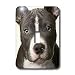 Dogs Pitbull - American Pit Bull Terrier Puppy - Light Switch Covers - single toggle switch