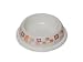 PawProof Large Designer Pet Bowls, Retro Collection - Square Red