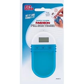 Fashion Pill Box with Single Alarm Timer