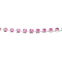 Pink Girlish Glamour Gem Belly Chain