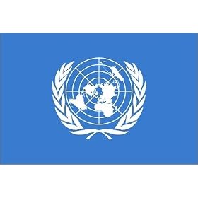 United Nations UN 5'x3' Flag